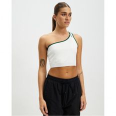 4377398 Reeboks Asymmetrical Bralette - Chalk 73042456