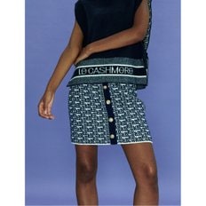 [정상가390,000]Logo Jacquard Skirt_D5KAW23001NYX