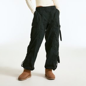 Nylon Cargo Pants WHTAE2333F