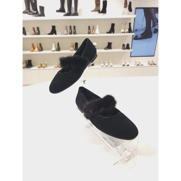 [부산점] [바바라] 메리제인 플렛 퍼 슈즈 BBF545