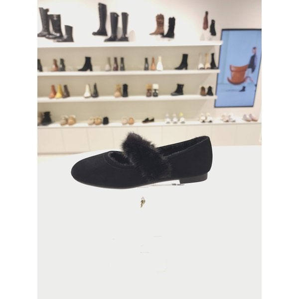 [부산점] [바바라] 메리제인 플렛 퍼 슈즈 BBF545