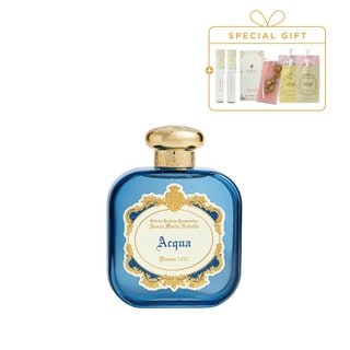 산타마리아노벨라 아쿠아 오드퍼퓸 50ml (+ 로사 가데니아 왁스타블렛 1P + 향수 2ml 2종 + 바디샘플 8ml 4종)