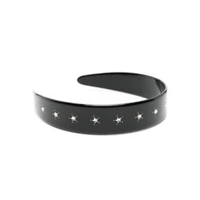 black GG crystal star headband 628716I12GO TP716366463