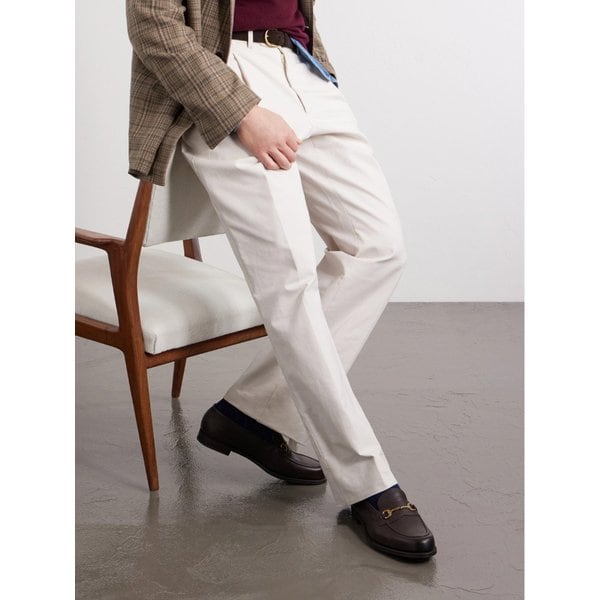 퍼트니 홀스빗 장식 풀그레인 가죽 로퍼 46376663163014721