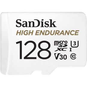 영국 샌디스크 512 SanDisk 128GB High Endurance microSDXC card for IP cams dash SD adapter