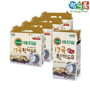 베지밀 17곡 한끼두유 190mlx64팩