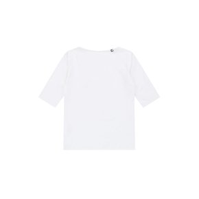 Scoop-neck t-shirt (White)