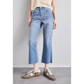 4064959 FRAME SUPER HIGH CROP MINI BOOT - Bootcut jeans deepwater