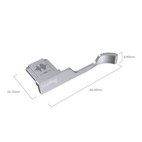 후지 X100VI / X100V 엄지그립 실버 4566
