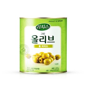 리치스 그린올리브 홀 피티드 3kg