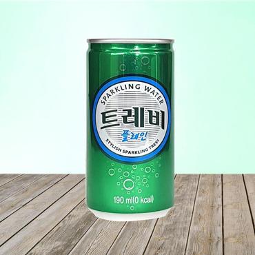 셀러허브 [롯데칠성음료] 트레비 플레인 190ml x 60캔 탄산수 음료 (S10529492)