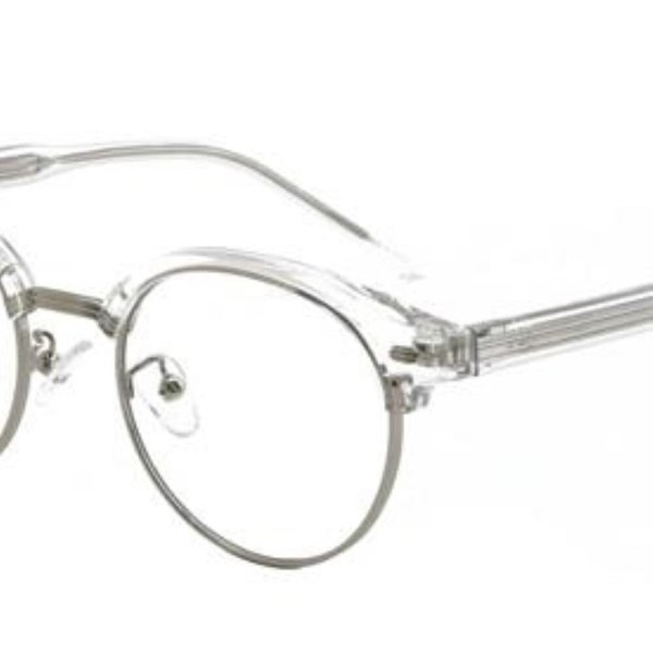 [옷자락] 남녀공용 라운드 두꺼운 안경다리 베이직 안경테