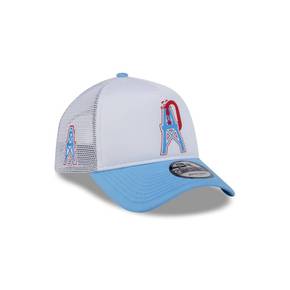 NFL Oilers 시티 Originals 9FORTY 940 에이프레임 스냅백 Hat 9189486