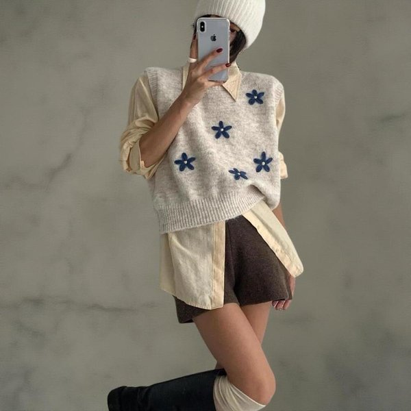 [옷자락] 여성 커플 아방핏 빅사이즈 후드 가을 긴팔 가디건