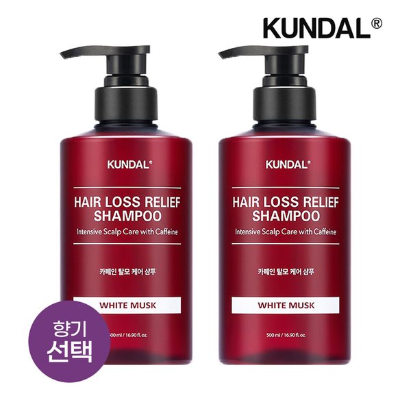 카페인 탈모 샴푸 500ml x2개