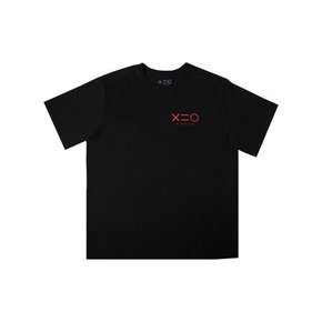 BLACK DOZOH RED LOGO T-SHIRTS