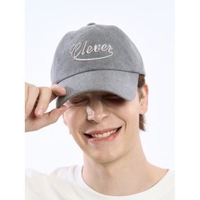 Clever vintage casual ball cap_Gray