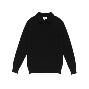 Essential Collar jumper (Black)