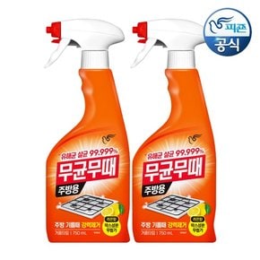 무균무때 주방용 750ml 용기 x 2개