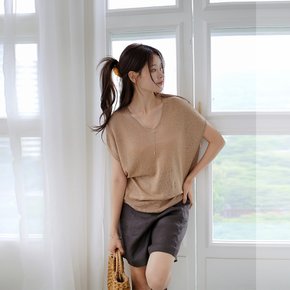 [최초가 89,900원][르포엠]헤로즈 프렌치 린넨100 썸머 니트 3종세트