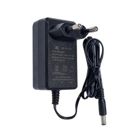 DC 24V 600mA 어댑터 벽걸이형 직류전원장치 LED 조명 모니터 가습기 블랙