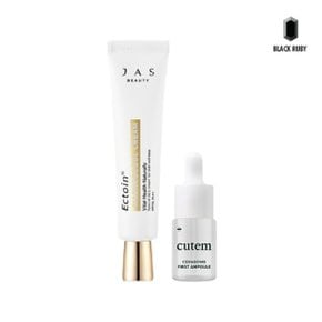 쟈스 엑토인 맨얼굴 크림 30ml + 큐템 세라밤 앰플 10ml