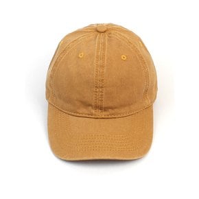 Muji Pigment Washing Mustard Ballcap 워싱볼캡