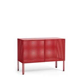 헤이 HAY Perforated Cabinet Floor Small Wine red 퍼퍼레이티드 캐비넷