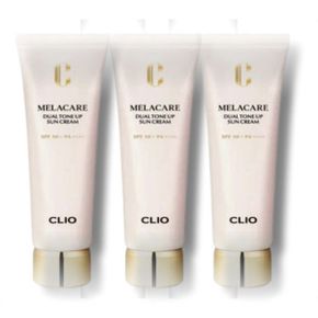 멜라케어 듀얼 톤업 선크림 40ml 3개