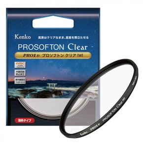Kenko 렌즈 필터 PRO1D 프로 소프트 톤 클리어 (W) 58mm 소프트 효과 용 001899