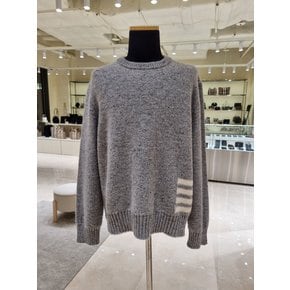 [부산점] 남성 사선 그레이 울 모헤어 니트 MKA448A-Y1032-055
