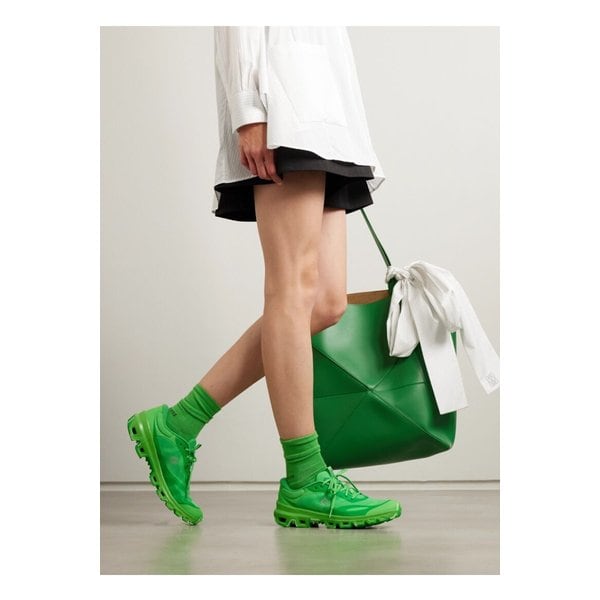 온 클라우드벤처 2.0 고무 트리밍  메시 스니커즈 나뭇잎 그린 46376663162861571