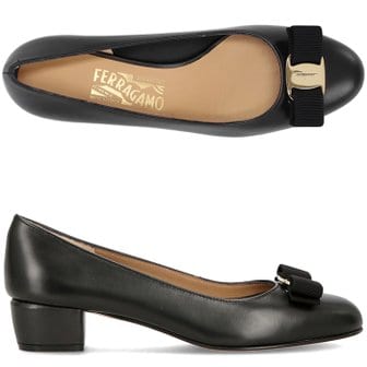 페라가모 [부산점] 바라 보우 공지상품 h_VARA 1 NERO 765658 페라가모 바라 펌프스 힐 여성 구두