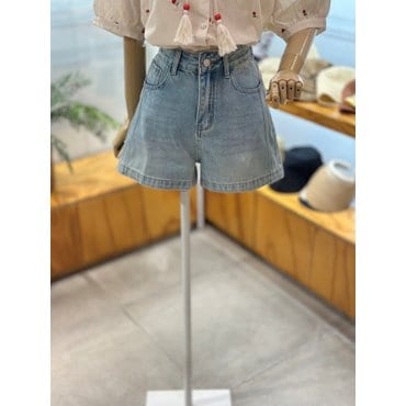레코브 절개 데님 숏팬츠(LC31E8DT511X)