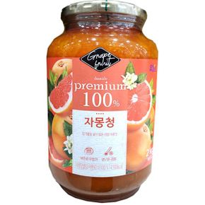 홈카페 자몽에이드 프리미엄 100프로 리얼 자몽청 2kg