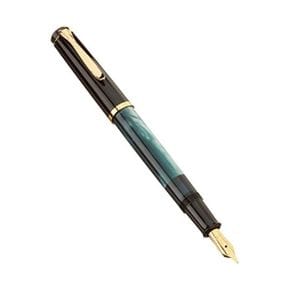 독일 펠리칸 만년필 Pelikan M200 983411 Fountain Pen Nib B Marbled Green 1378962