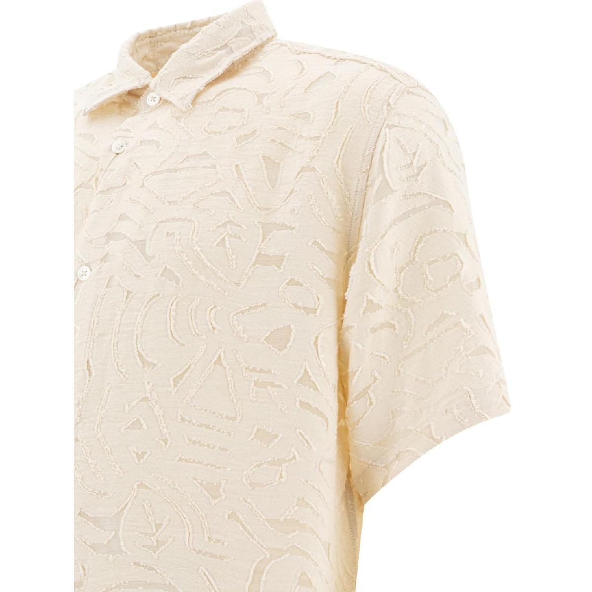 NN.07 Freddy shirt 2525025734FREDDY SS NO PKT 5025IVORY