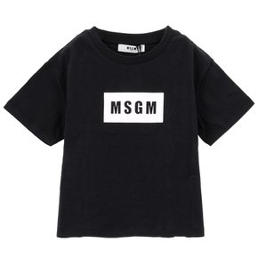 오늘출발 26SS MSGM 키즈 로고 반팔 티셔츠 S6MSJUTH005 110-K