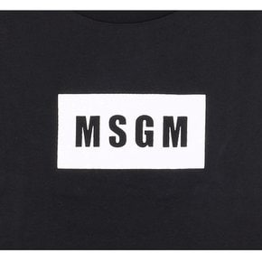 오늘출발 26SS MSGM 키즈 로고 반팔 티셔츠 S6MSJUTH005 110-K