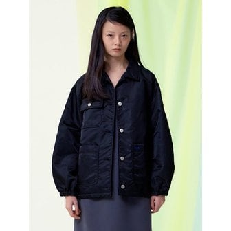 구호 플러스 Volume Sleeve Padding Jacket  Black (KE5138M035)