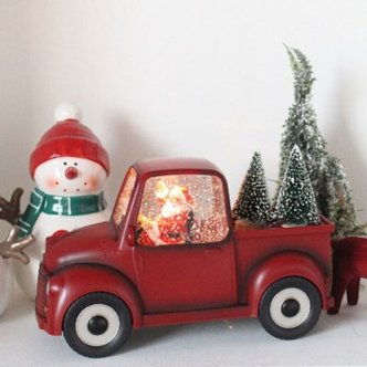 텐바이텐 자동차 크리스마스 워터볼 오르골 산타 눈사람 스노우볼 무드등