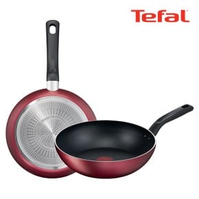 [Tefal] 테팔 어반 로즈 IH 인덕션 2종세트 (F28cm+W28cm)