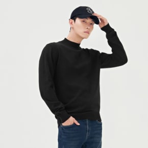 [본사][4Color] 남자 반넥 니트