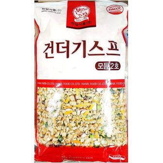 제이큐 국 즉석국 건더기 스프 한일 우동 건데기 고명 업소용 식당 500g