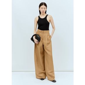 24 FW 막스마라 여성 리넨   실크 팬츠 max0256019gry 75867924