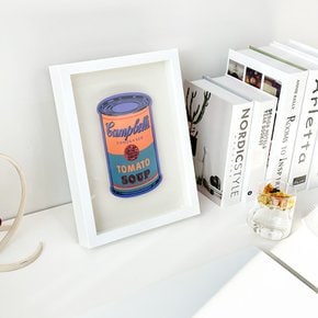 [FRAME] COLORED CAMPBELL`S SOUP CAN, 1965 (BLUE & ORANGE) / 앤디 워홀