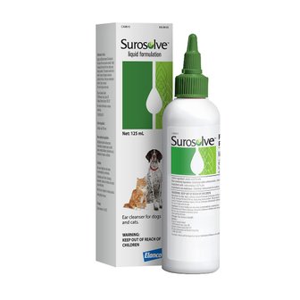  Surosolve 강아지 고양이 이어 클리너 125ml for Dogs & Cats