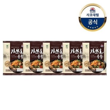 대림선 [사조대림] 대림선 가쓰오우동 229.4g x5개