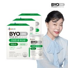 신세계라이브쇼핑 CJ  바이오코어 건강한 생유산균(100억) 30캡슐  3박스/3개월