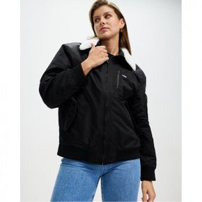 4655923 Lee Angelina Bomber Jacket - Black